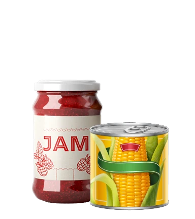 Tins, Jars & Packets