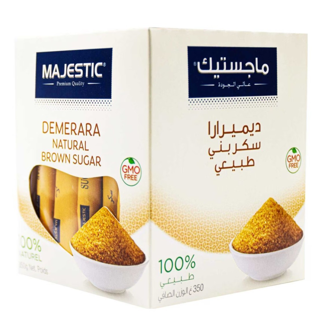 Majestic Demerara Natural Brown Sugar 350g