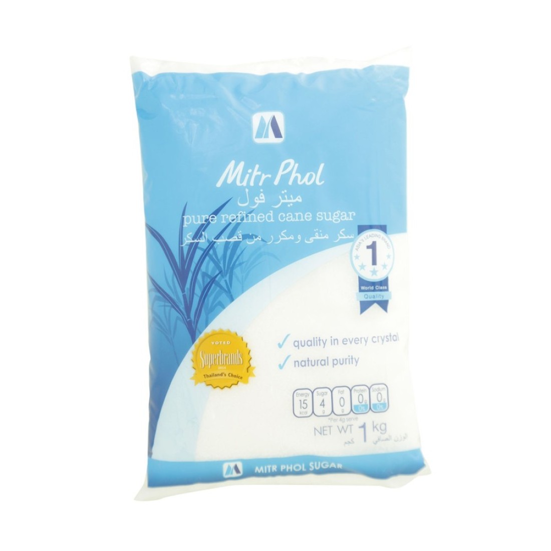 Mitr Phol Pure Refined Cane Sugar 1kg