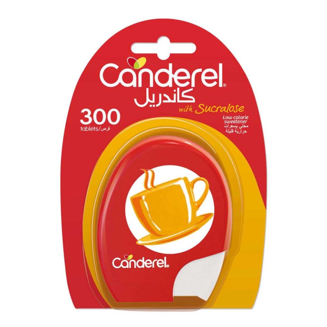 Canderel Sucralose Low Calorie Sweetener 300+60 Tablets