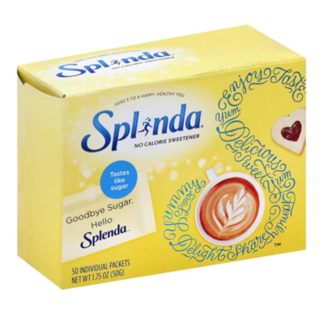 Splenda No Calorie Sweetener 50 PCS