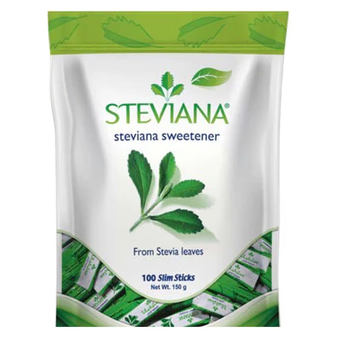 Steviana Sweetener 100 Slim Sticks 150g