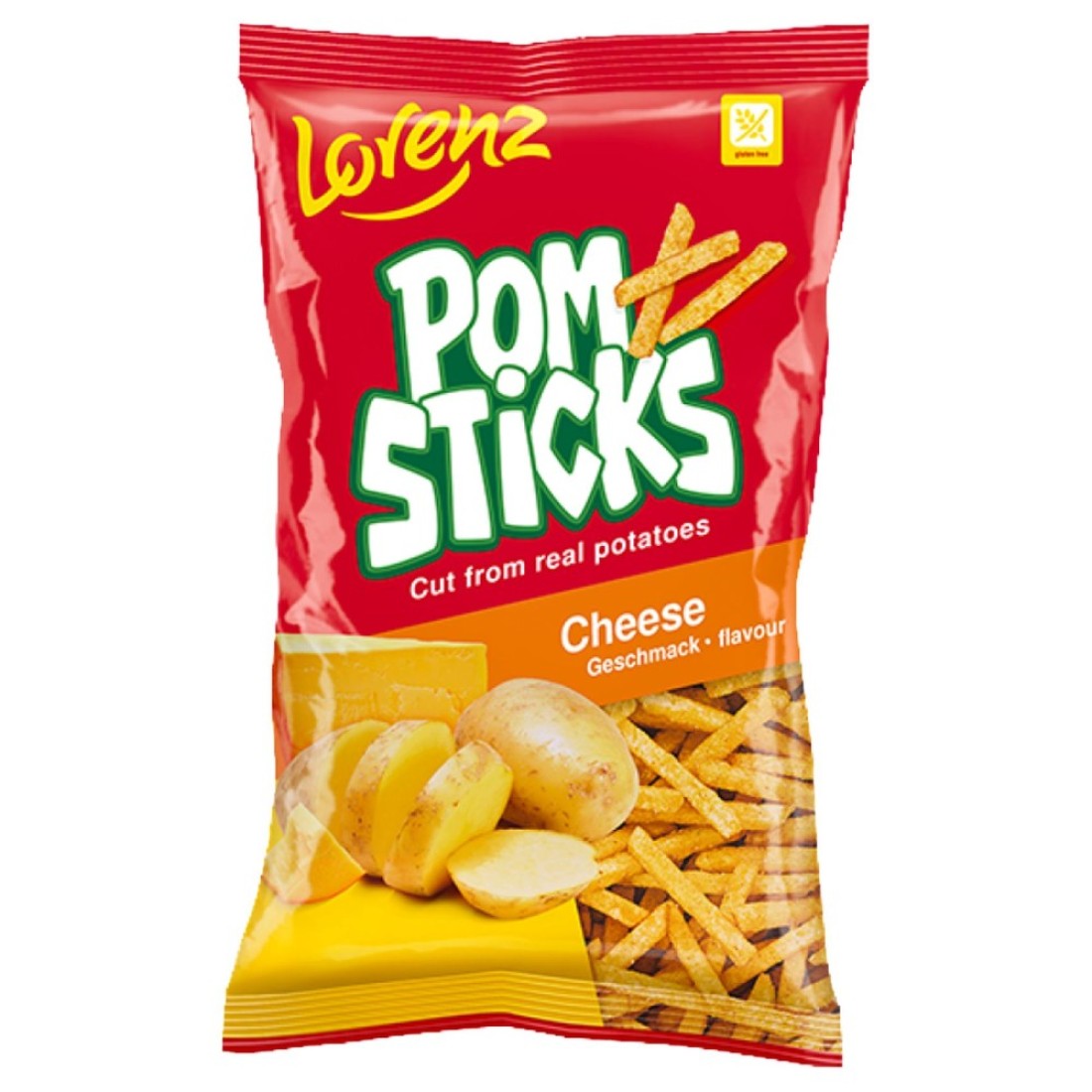 Lorenz Pomsticks Cheese Potato Snack, 85g