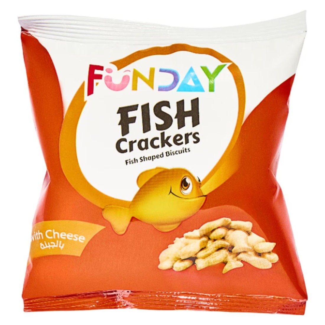 Funday Fish Crackers with Cheese 36g