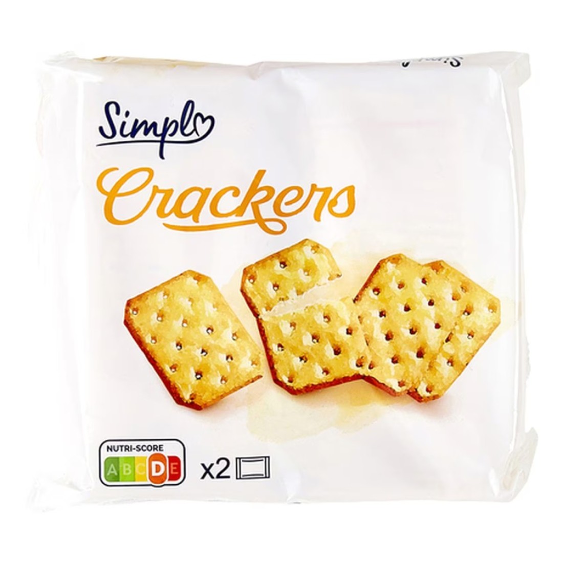 Simpl Salted Crackers 100g Pack of 2