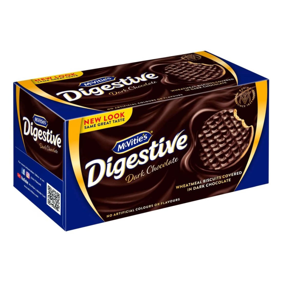 McVitie&#39;s Digestive Dark Chocolate Biscuits, 200g