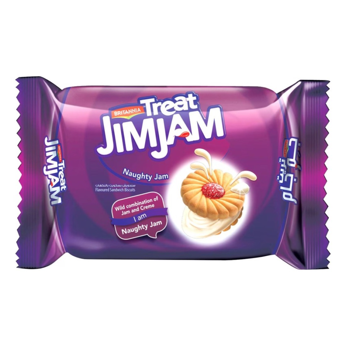 Britannia Treat Jim Jam Cream Biscuit, 150g