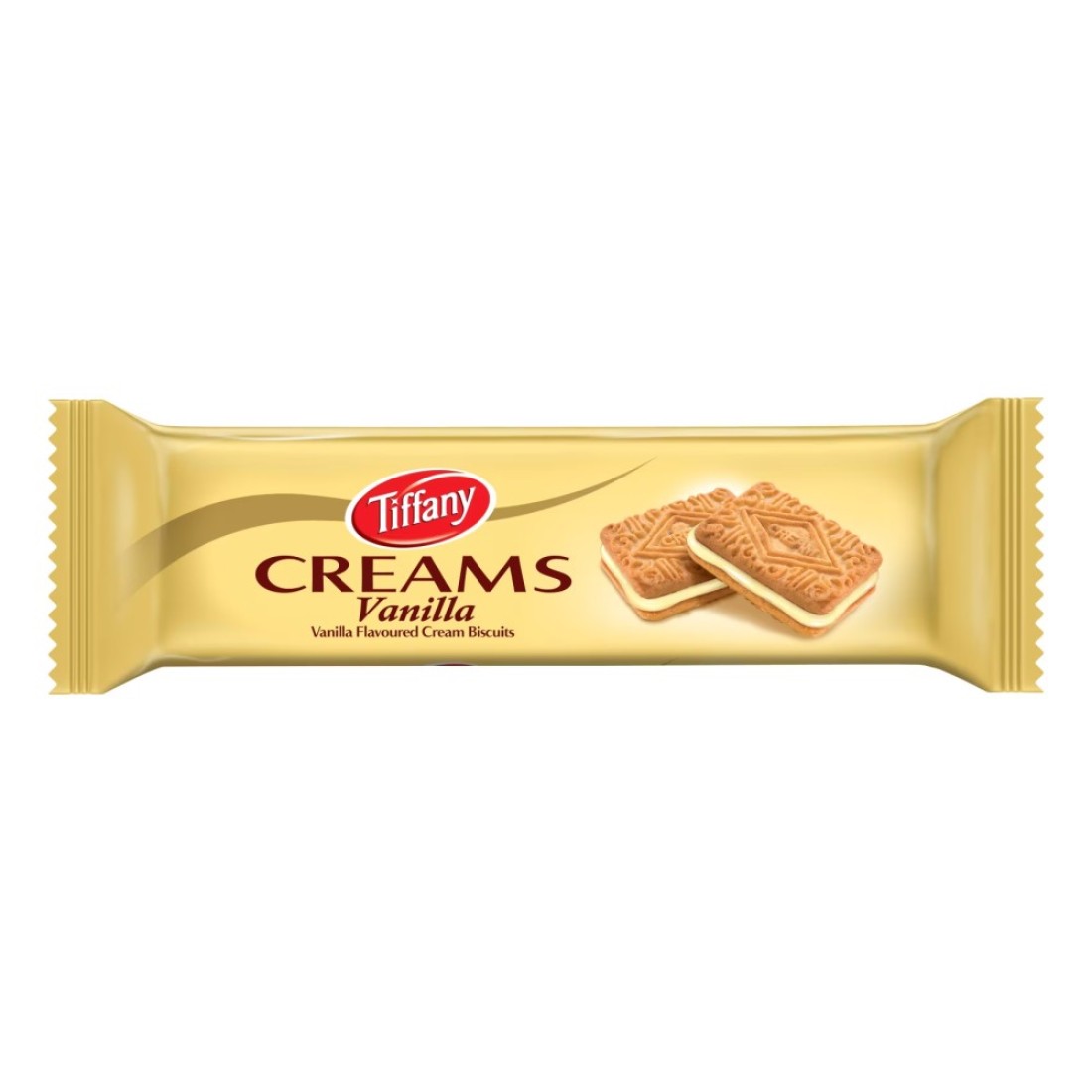 Tiffany Vanilla Flavoured Cream Biscuits, 84g