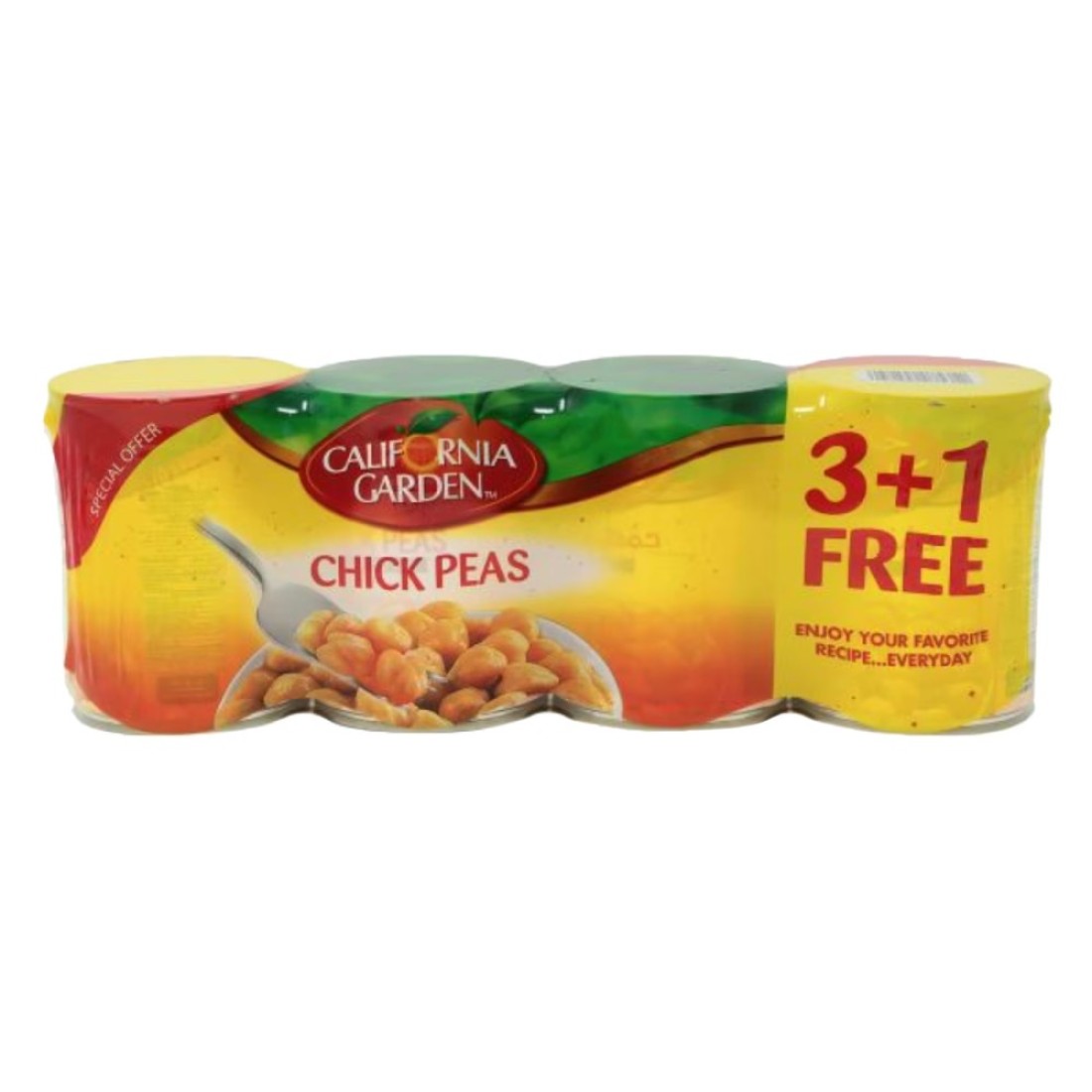 California Garden Chick Peas 400g Pack of 4