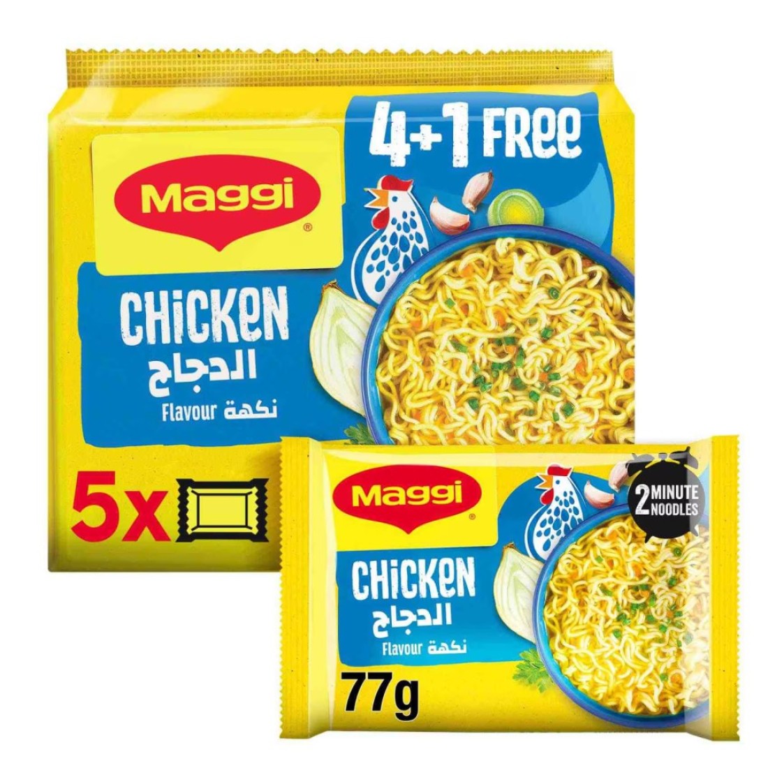 Nestle Maggi 2 Minutes Noodles Chicken 77g