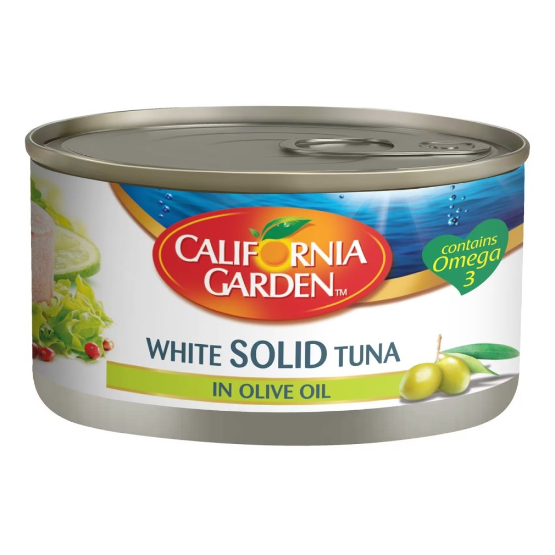California Garden White Solid Tuna In Olive Oil 185g
