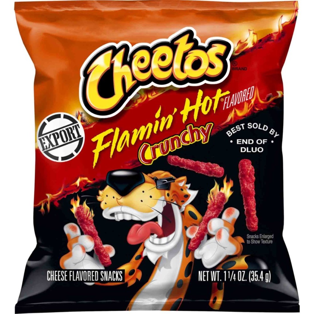 Cheetos Crunchy Flamin Hot Chips 35g
