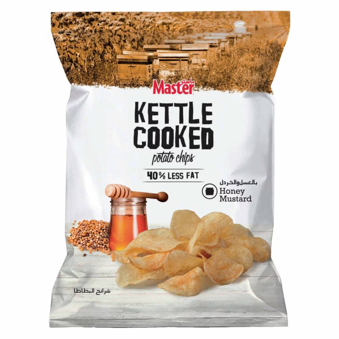 Master Kettle Cooked Honey Mustard Potato Chips 170g