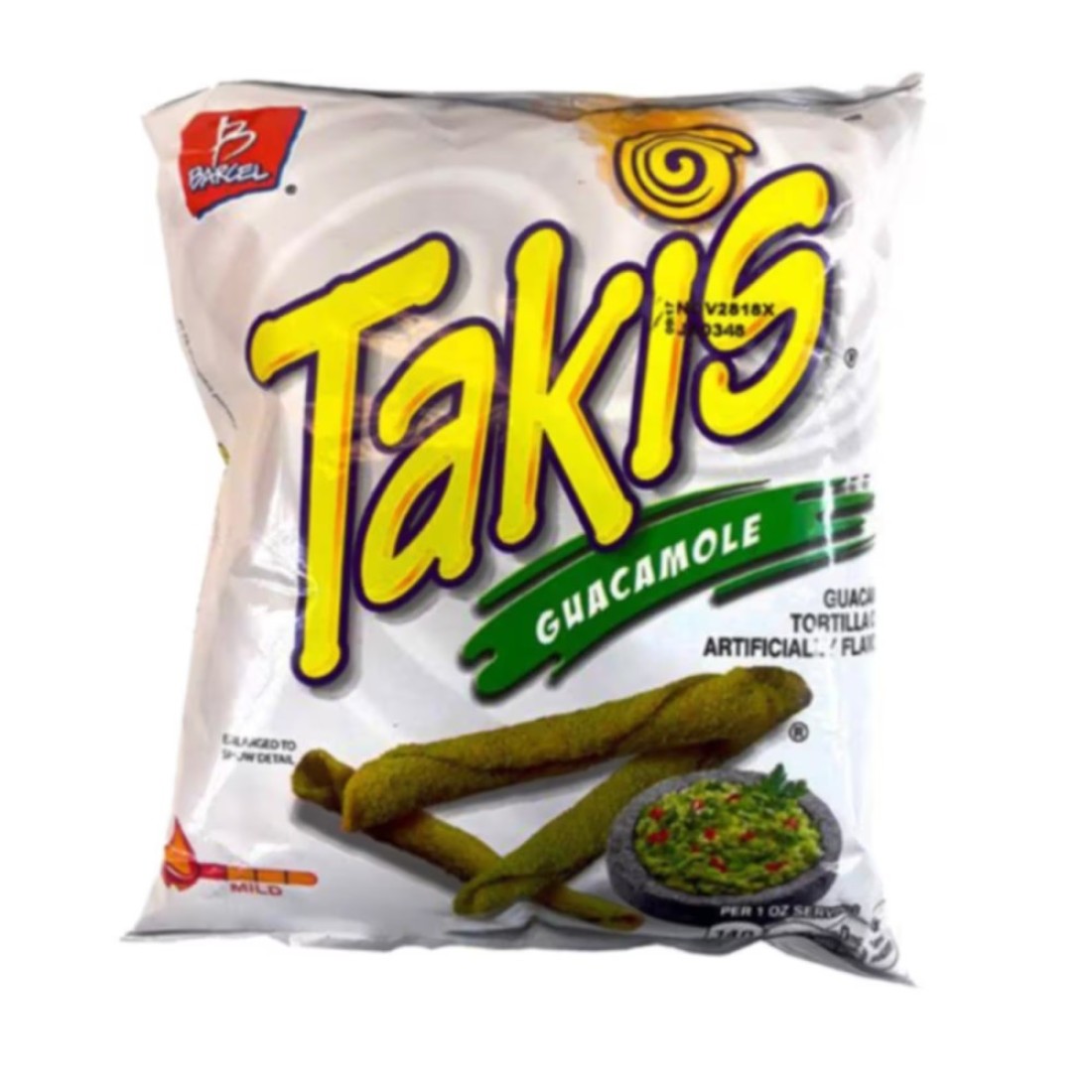 Barcel Takis Guacamole Tortilla Chips 113g