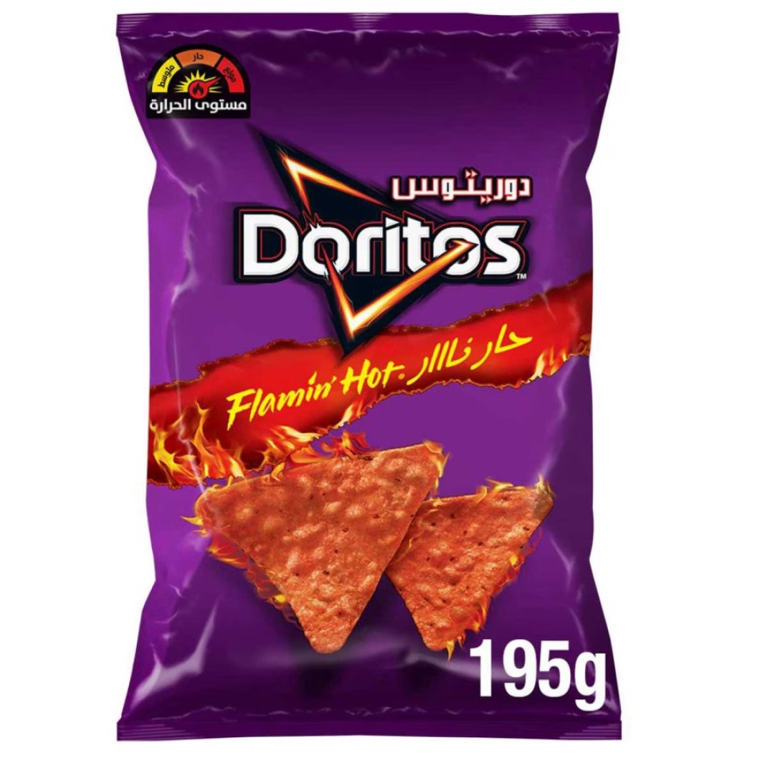 Doritos Flaming Hot Tortilla Chips 175g