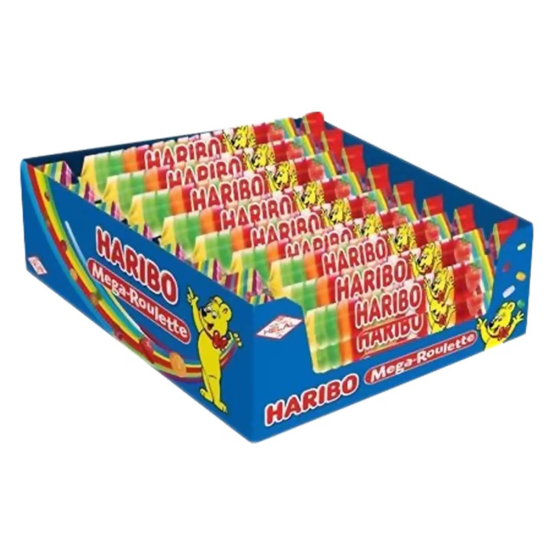 Haribo Mega Roulette Candy, 45g Pack of 42