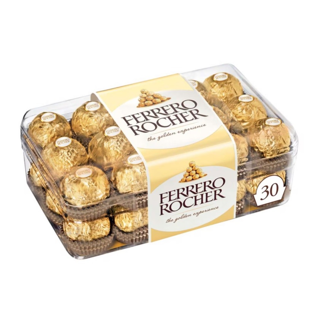 Ferrero Rocher Fine Hazelnut Milk Chocolates 30 Piece Gift Box 375g