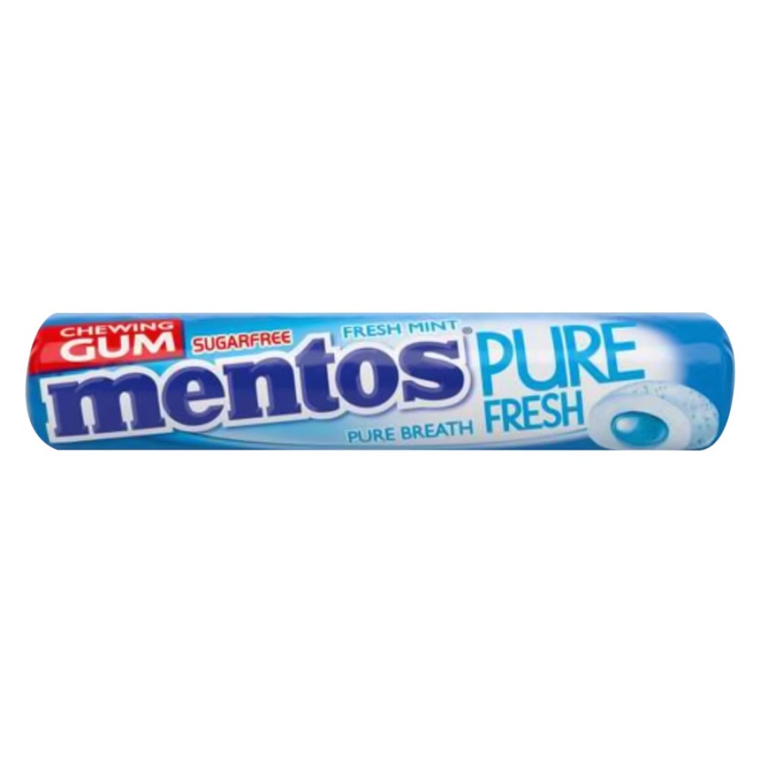 Mentos Pure Fresh Sugar Free Freshmint Flavour Chewing Gum, 15.75g