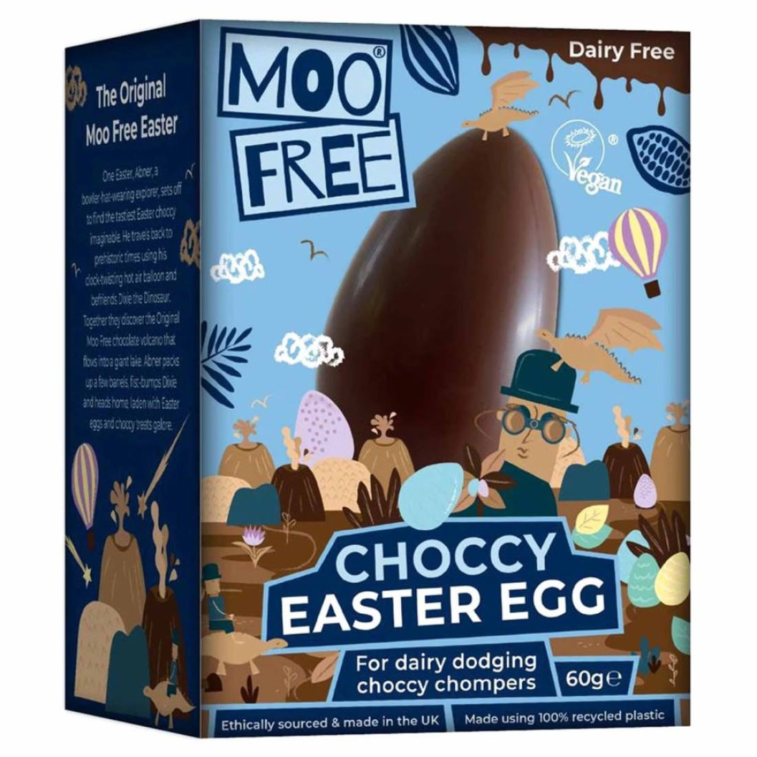 Moo Free Dairy Free Original Choccy Easter Egg, 60g