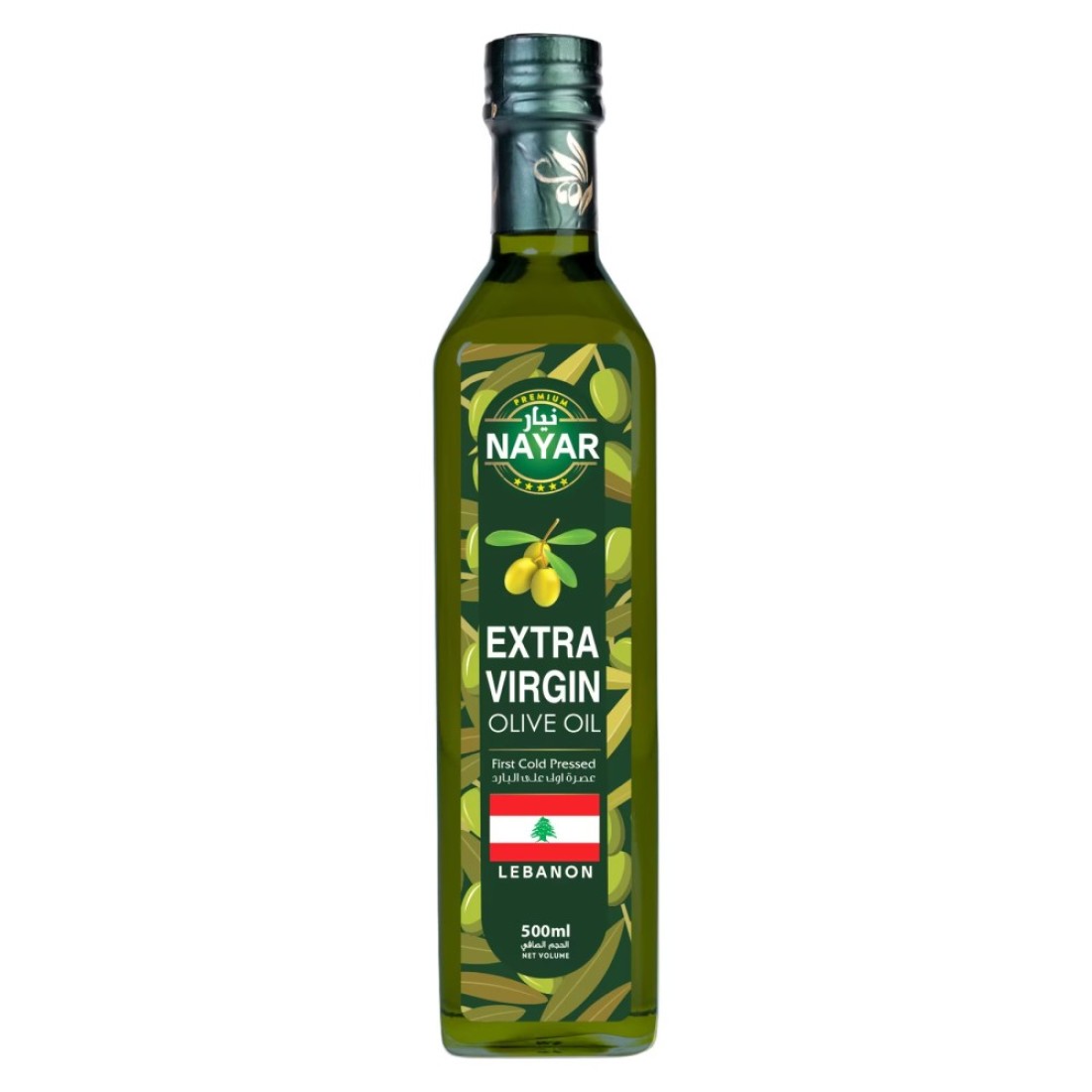 Nayar Lebanon Extra Virgin Olive Oil 500ml