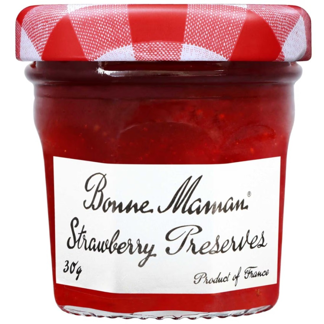 Bonne Maman Strawberry Preserves Made from Fresh Fruits 30g