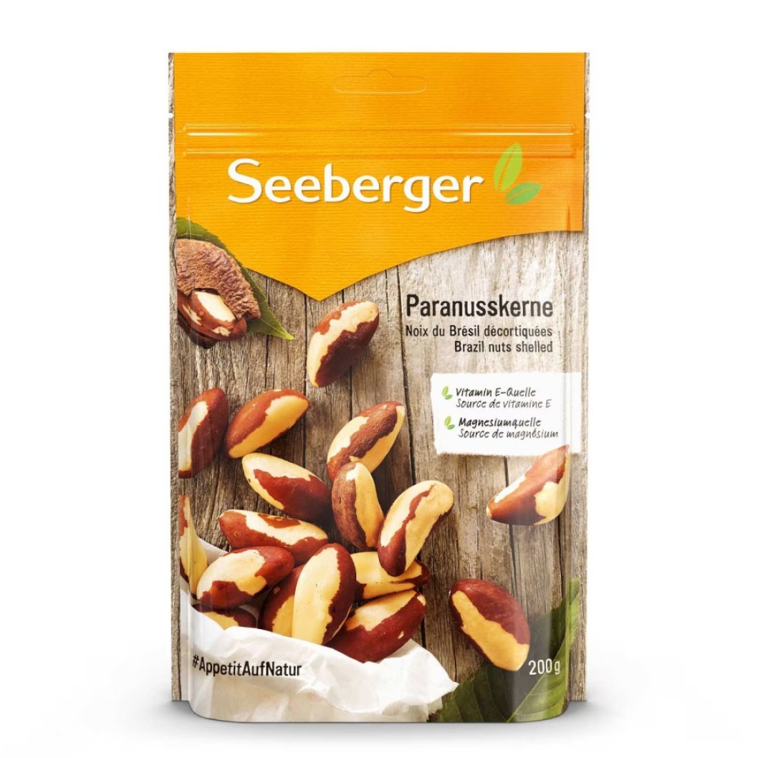 Seeberger Brazil Nuts Shelled, 200g