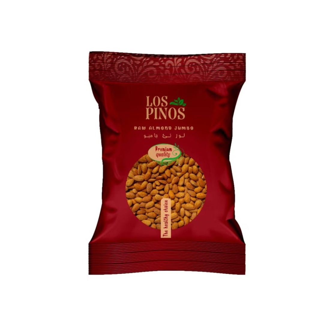Los Pinos Almond Raw Jumbo 400g