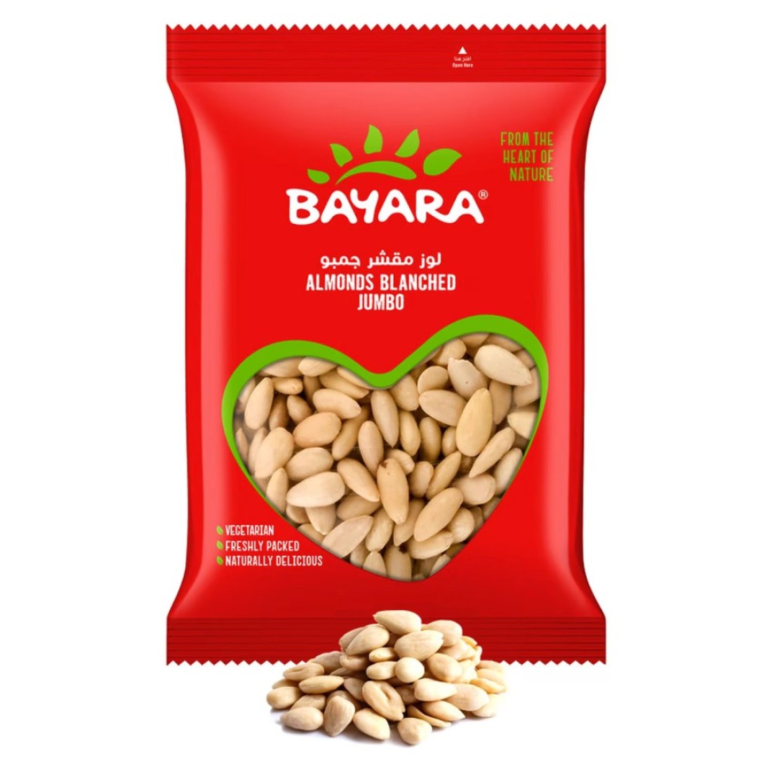 Bayara Almonds Blanched Jumbo 200g
