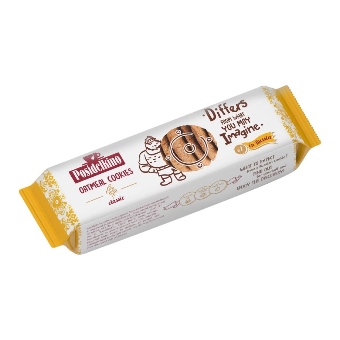 Posidelkino Oatmeal Classic Cookies 300g