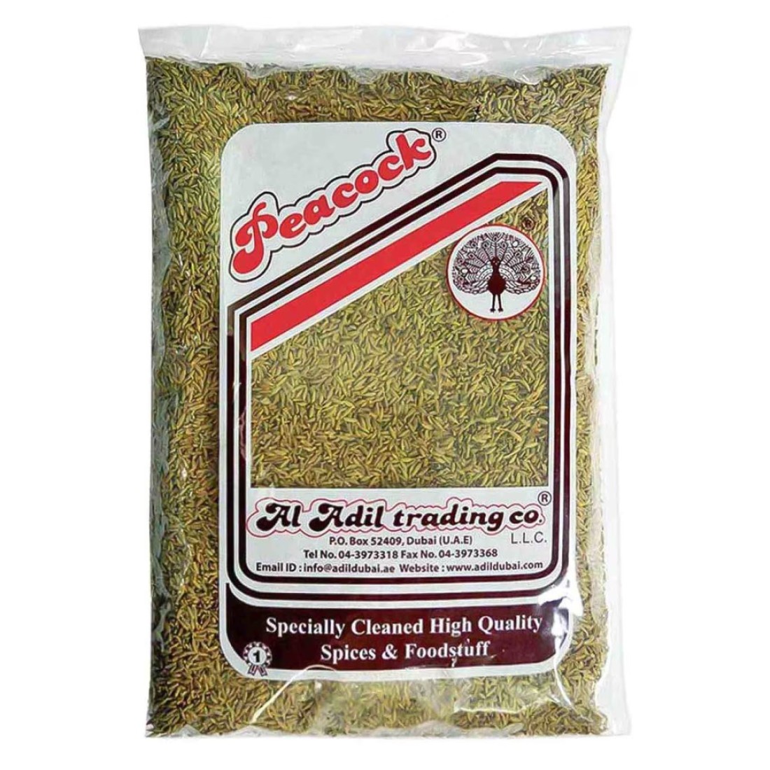 Peacock Whole Jeera 250g
