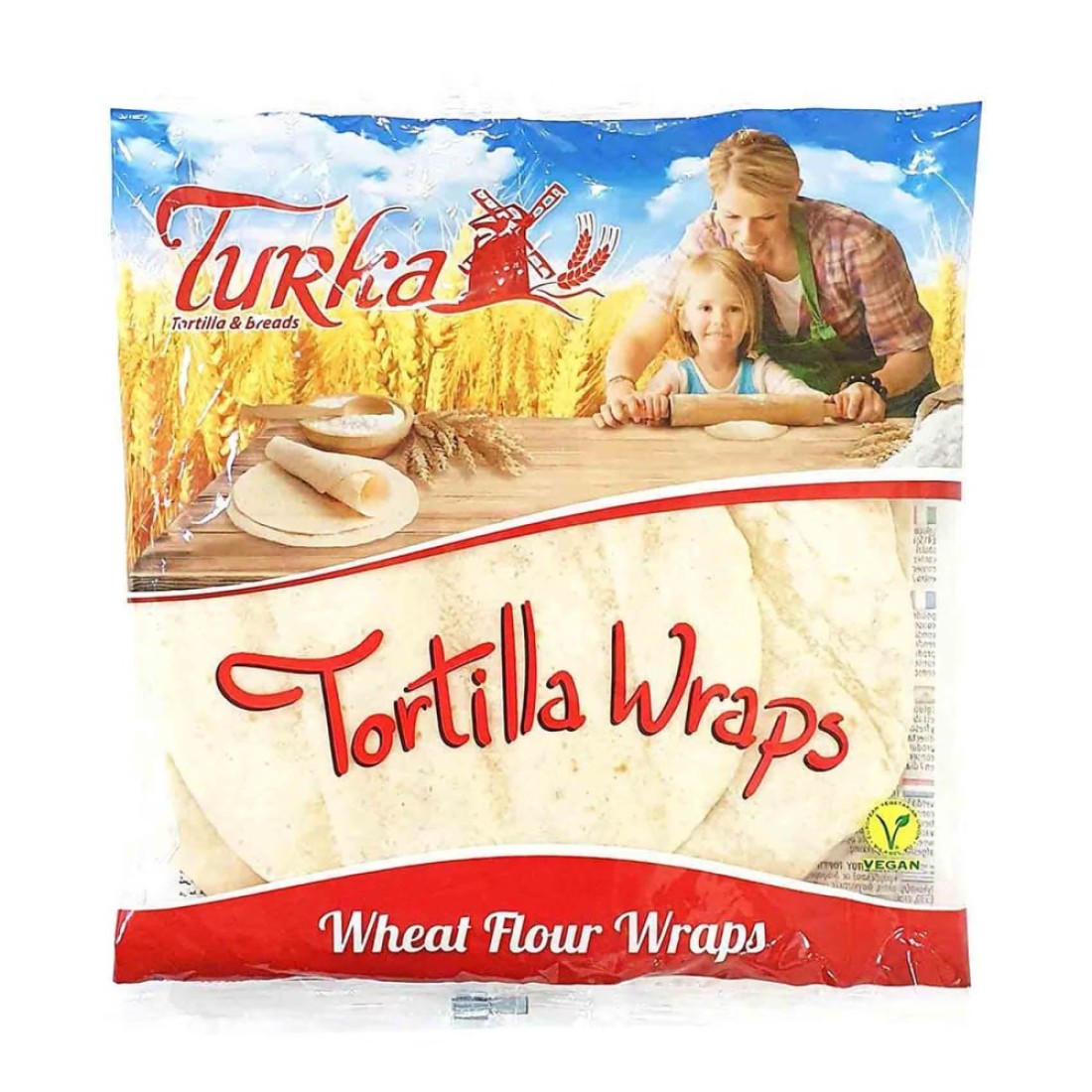 Turka Tortilla Wraps Wheat Flour 320g