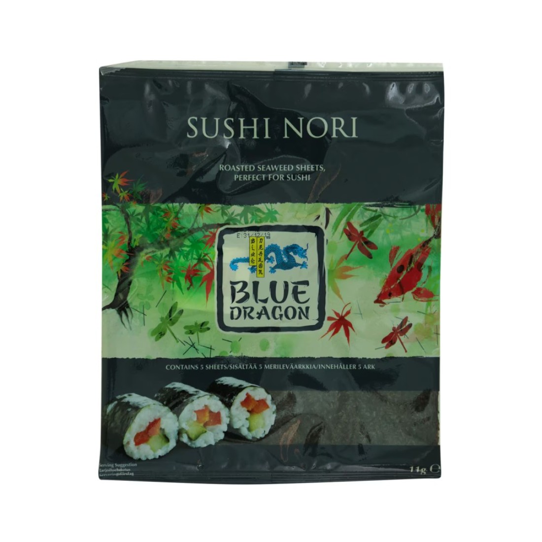Blue Dragon Sushi Nori 11g