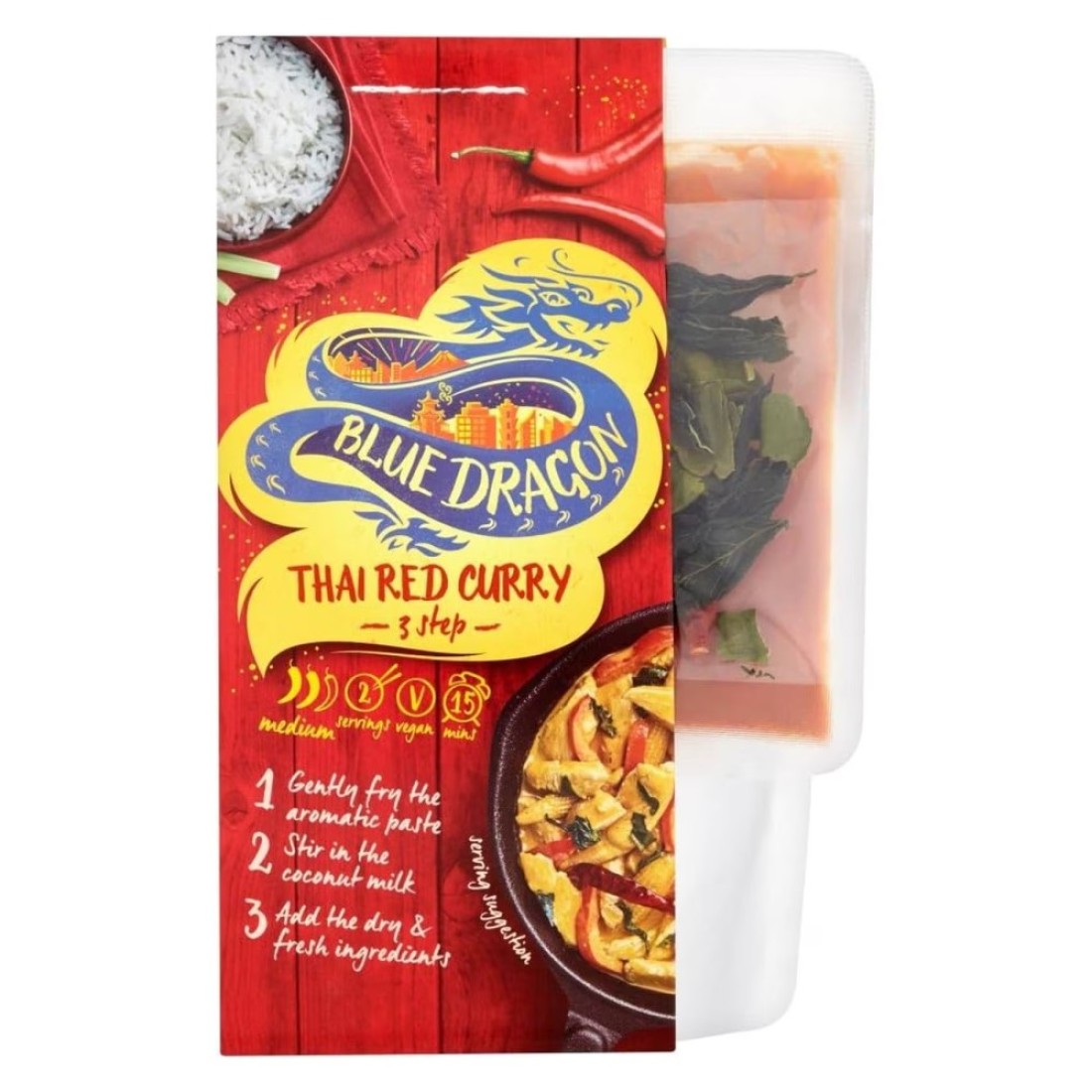 Blue Dragon 3 Step Thai Red Curry 253g