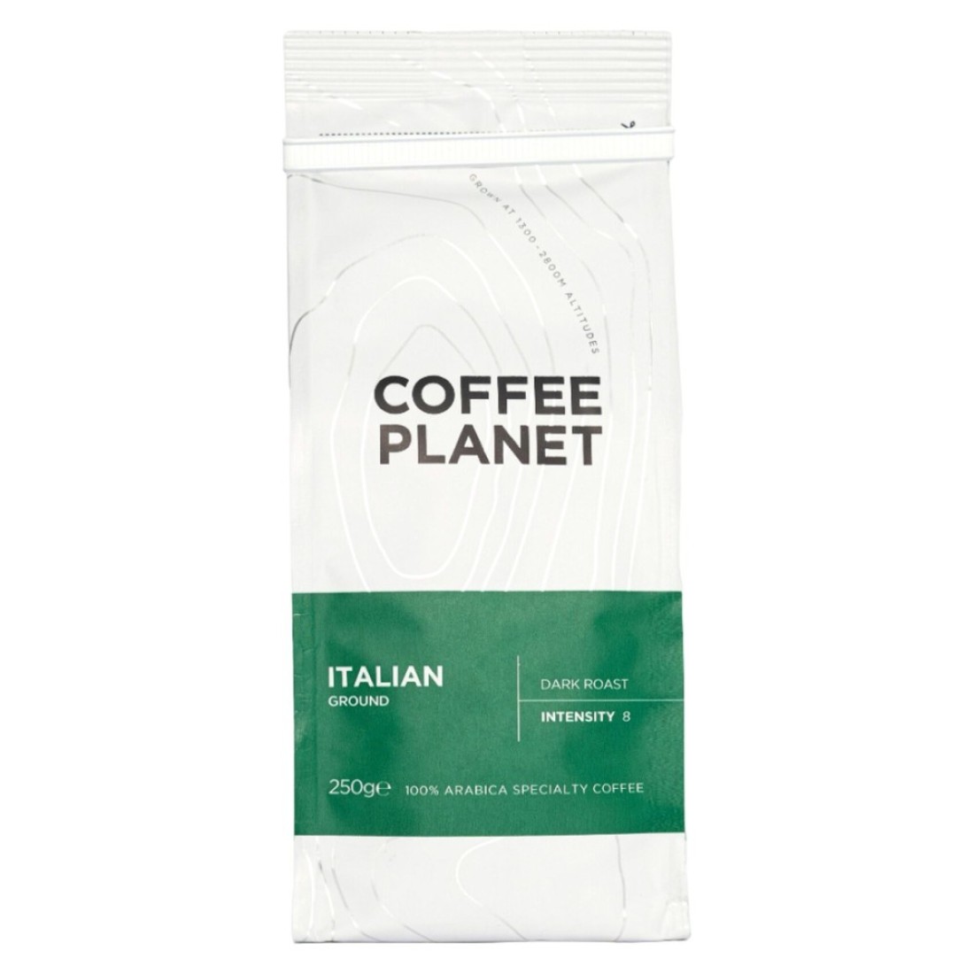 Coffee Planet Italian Dark Roast Ground Coffee 250g