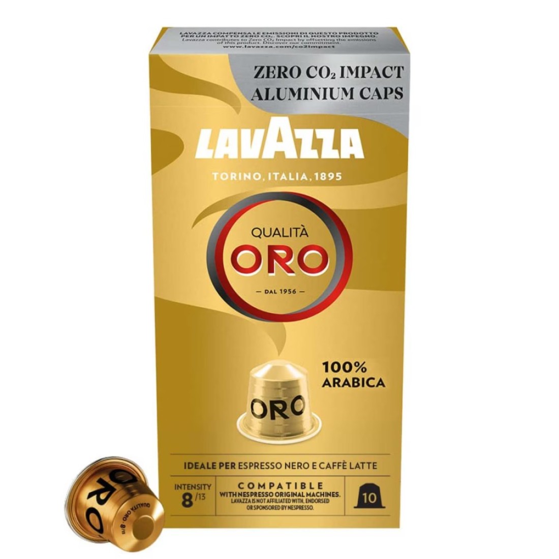 Lavazza Qualita Oro Coffee Capsules 10 Capsules