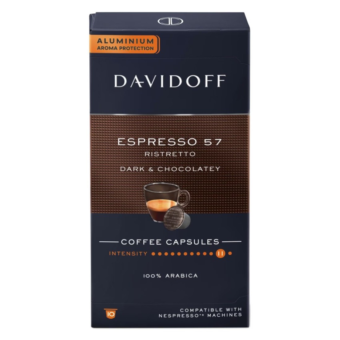 Davidoff Espresso 57 Intensity 11 Coffee Capsules 55g