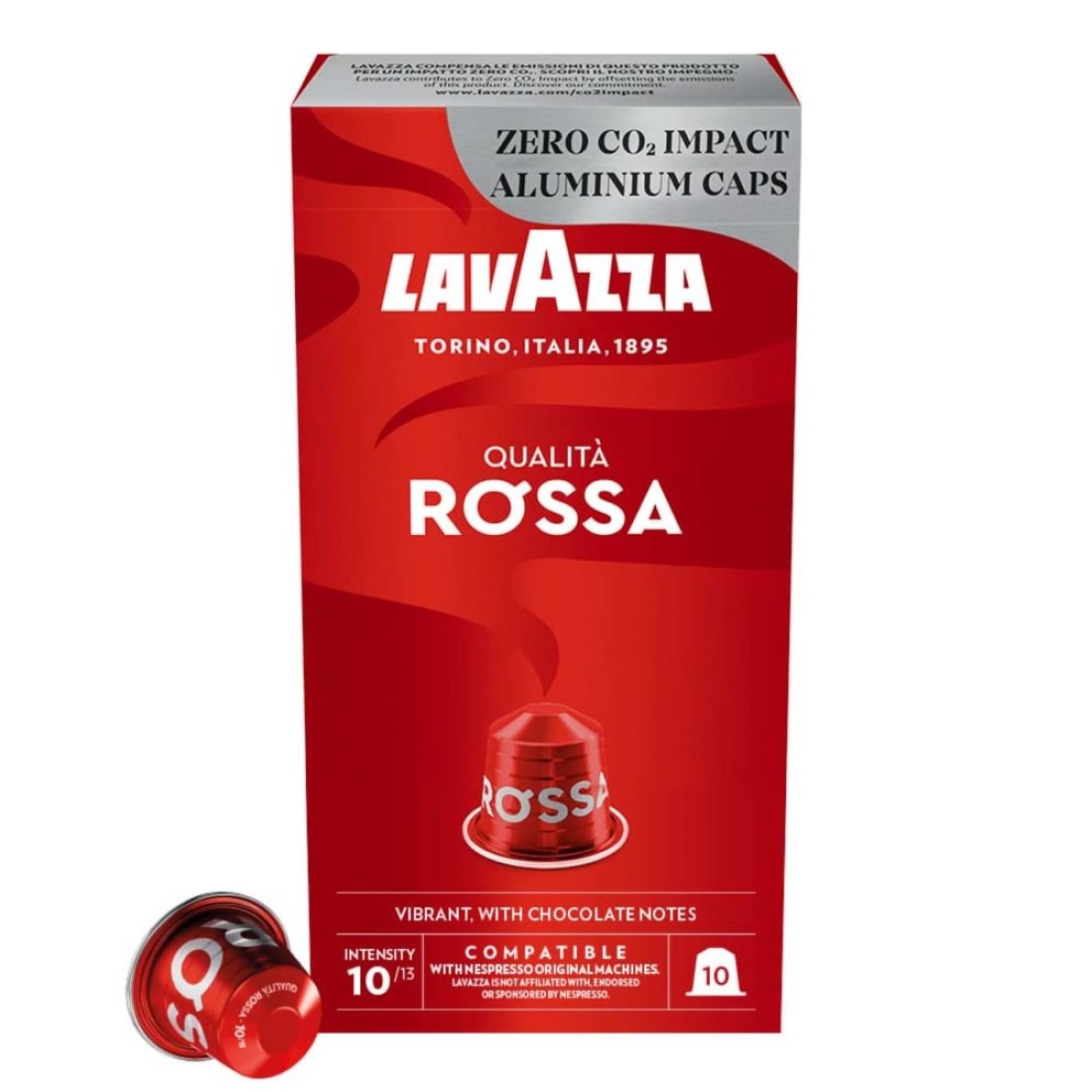 Lavazza Qualita Rossa Coffee Capsules 10 Capsules