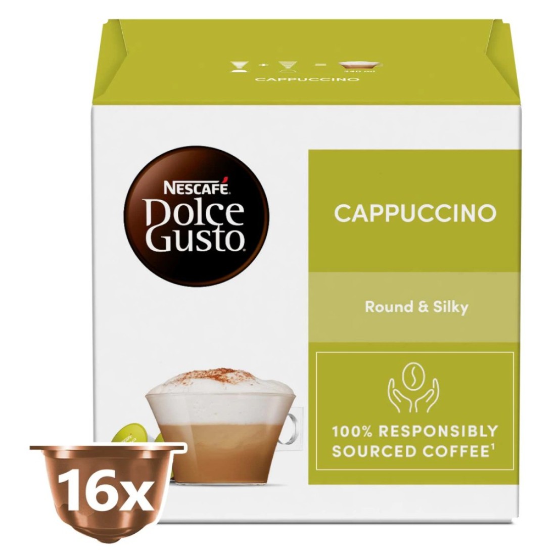 Nescafe Dolce Gusto Cappuccino Coffee, 200g