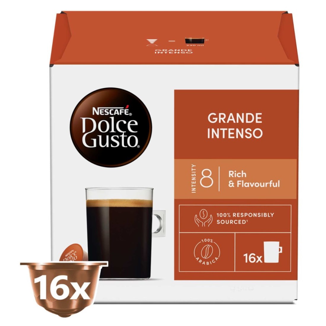 Nescafe Dolce Gusto Grand Intenso Coffee Capsule, 144g