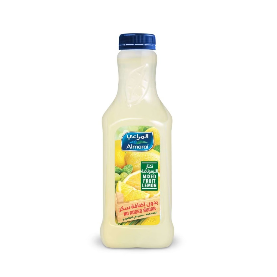 Almarai No Added Sugar Mixed Fruit Lemon Juice, 1L