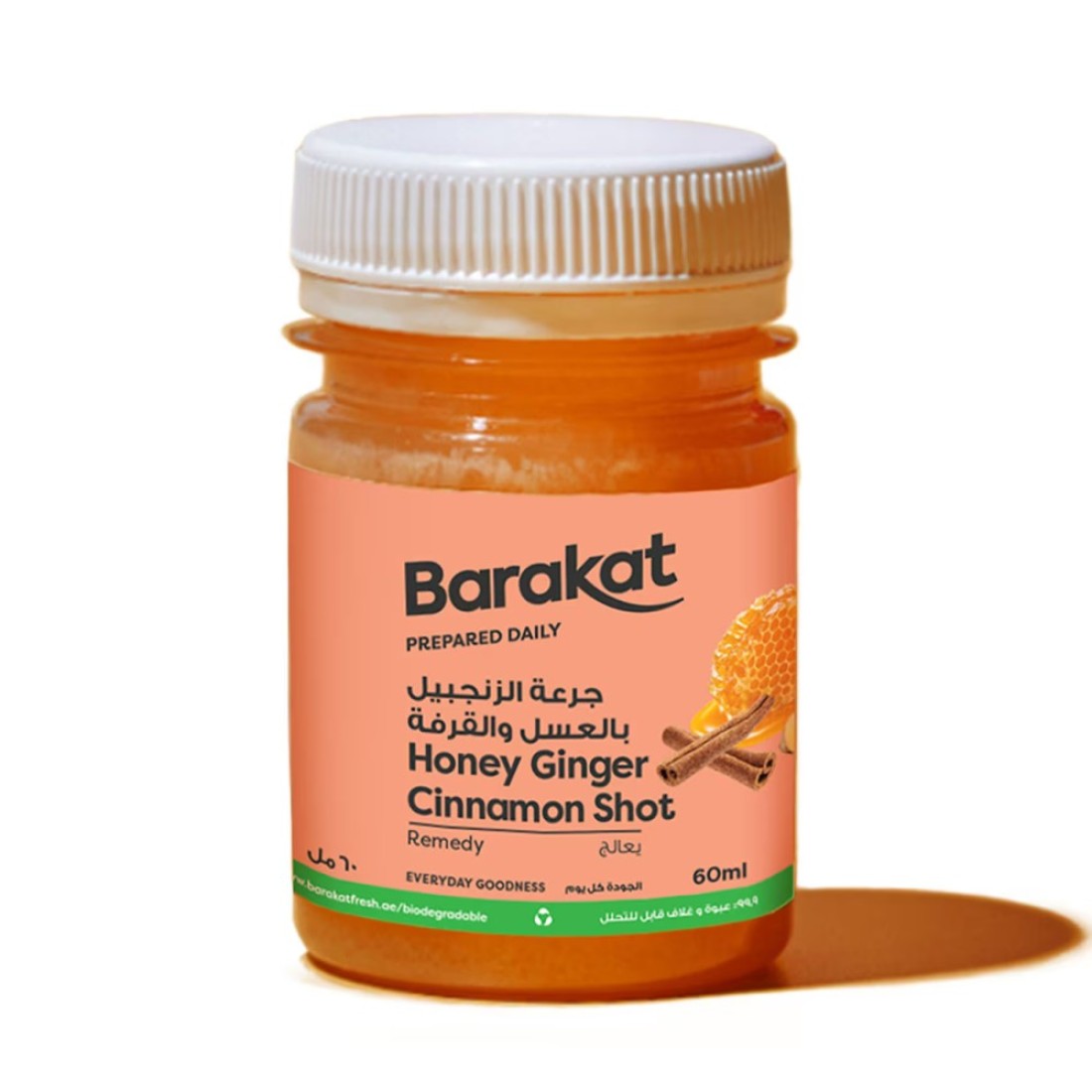 Barakat Honey Ginger Cinnamon Shot Juice 60ml