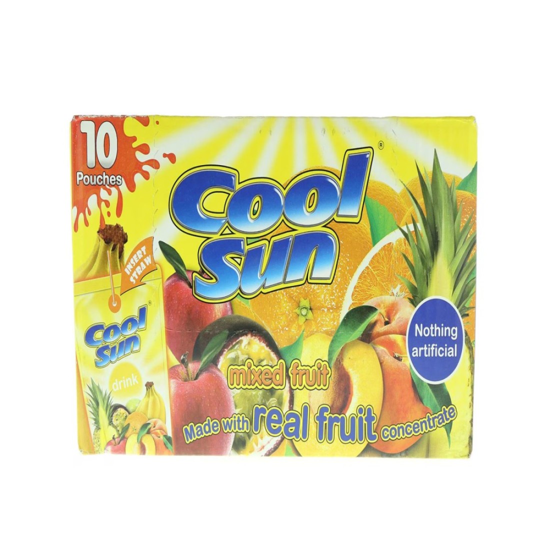 Cool Sun Mixed Fruit Juice 200ml Pack of 10