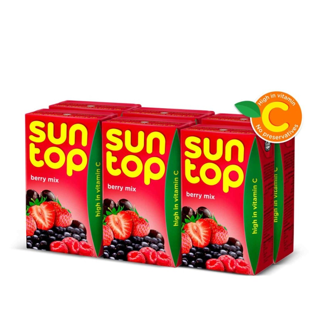 Suntop Berry Mix Juice 250ml Pack of 6