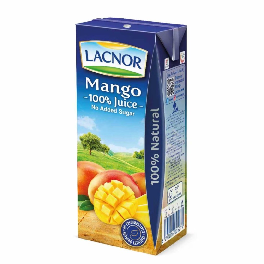 Lacnor Essentials Mango Juice 180ml