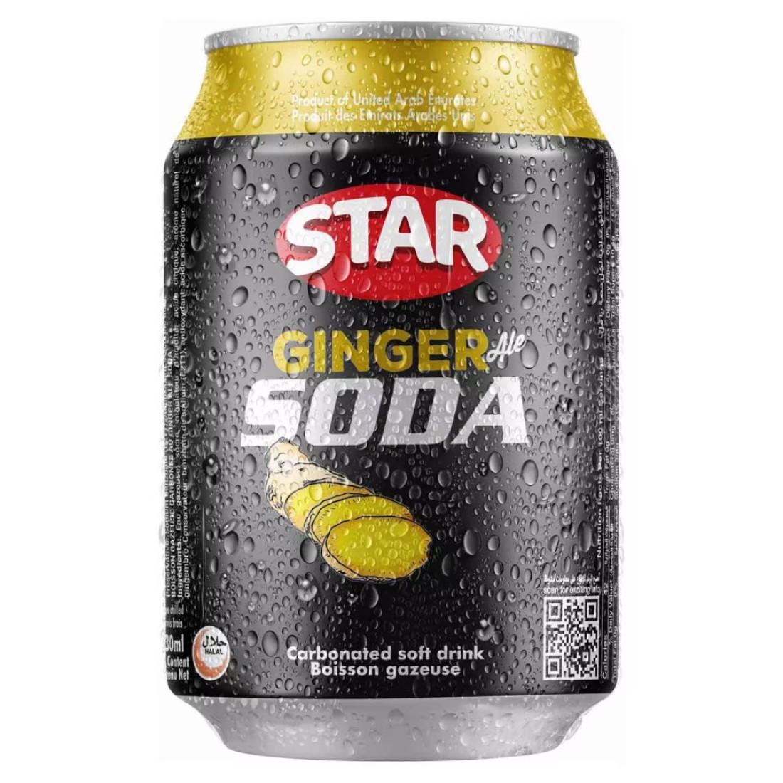 Star Ginger Ale Carbonated Soda 300ml