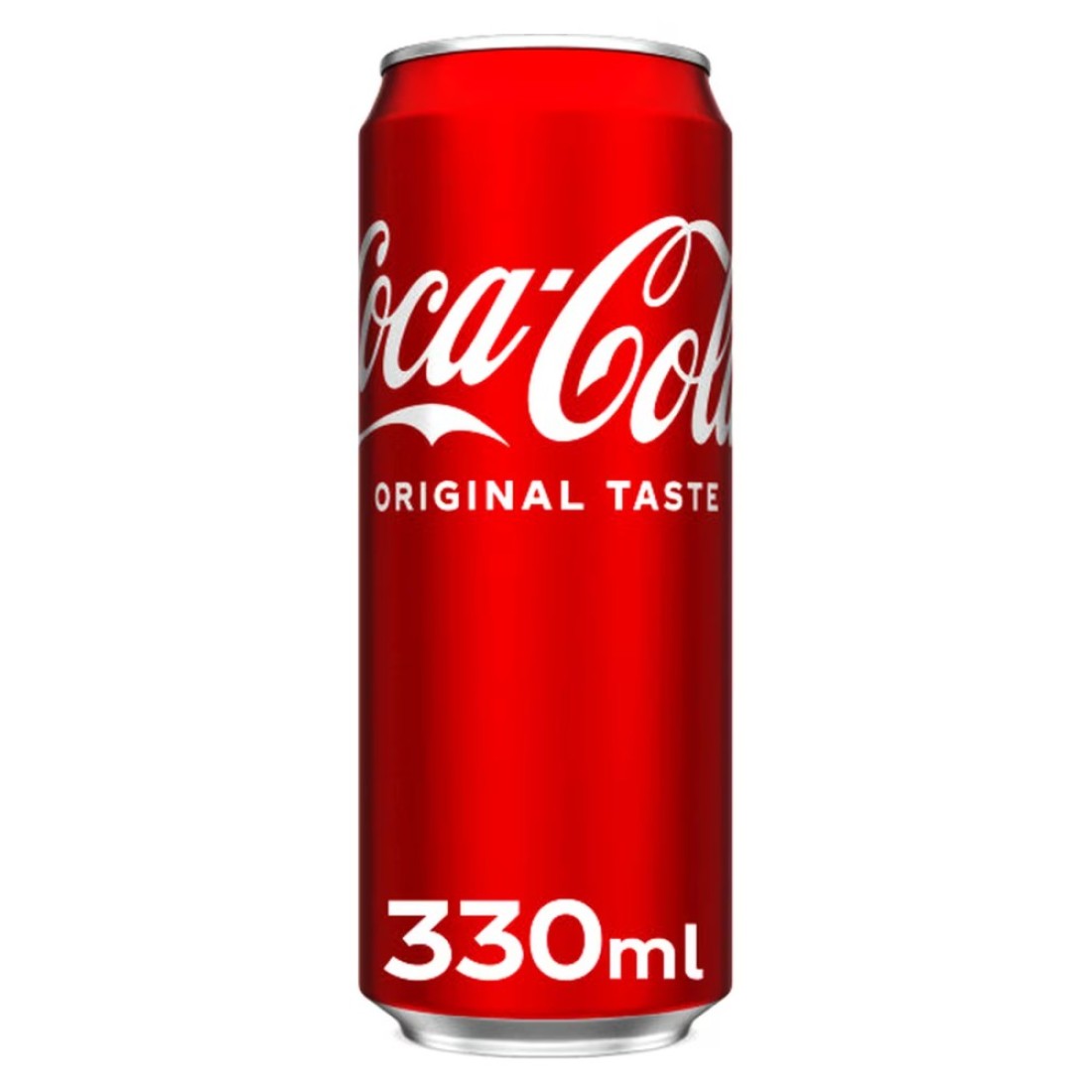 Coca-Cola Original Taste Carbonated Soft Drink Can 330ml