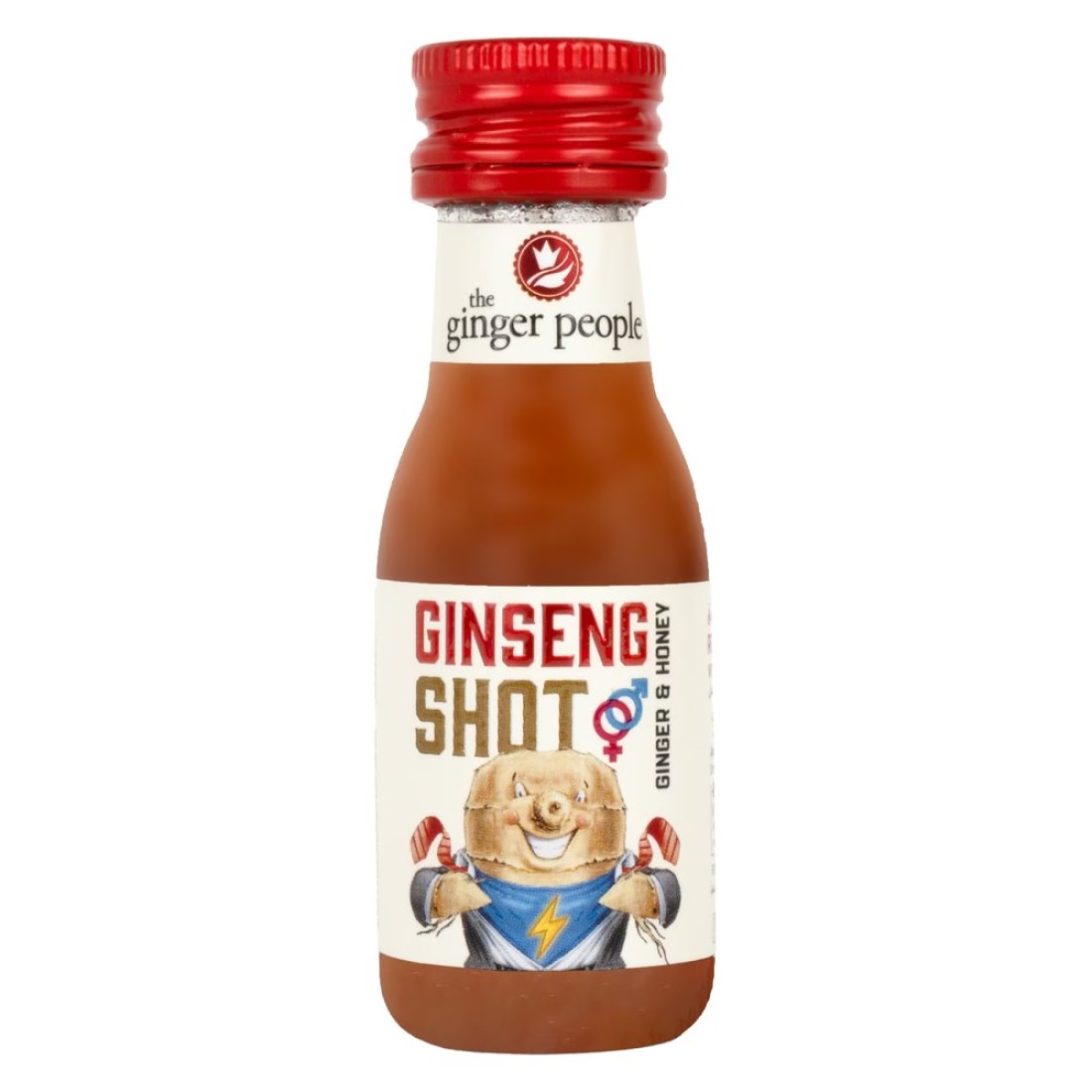 The Ginger People Ginseng Shot Ginger and Honey 30ml