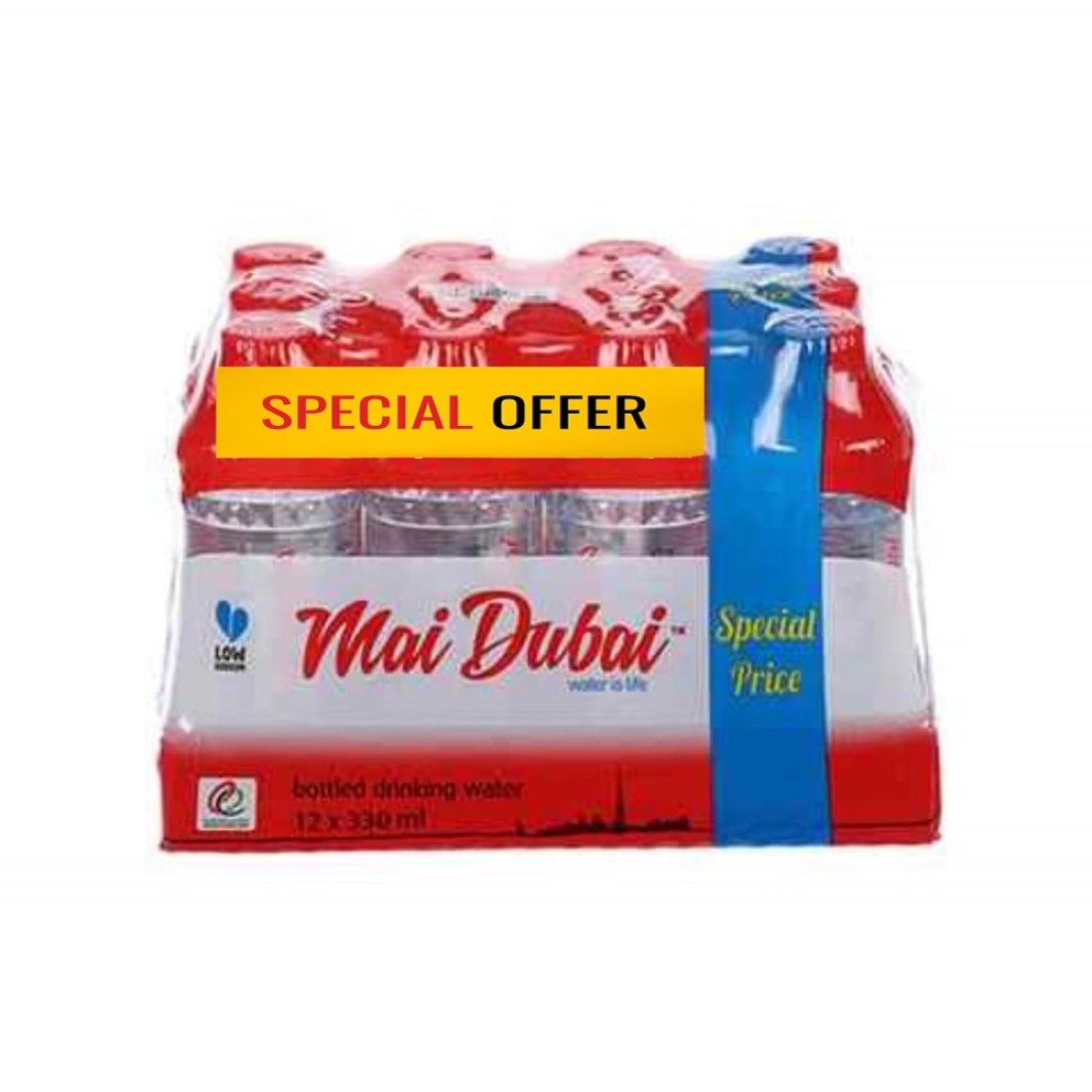 Mai Dubai Drinking Water 330ml Pack of 12