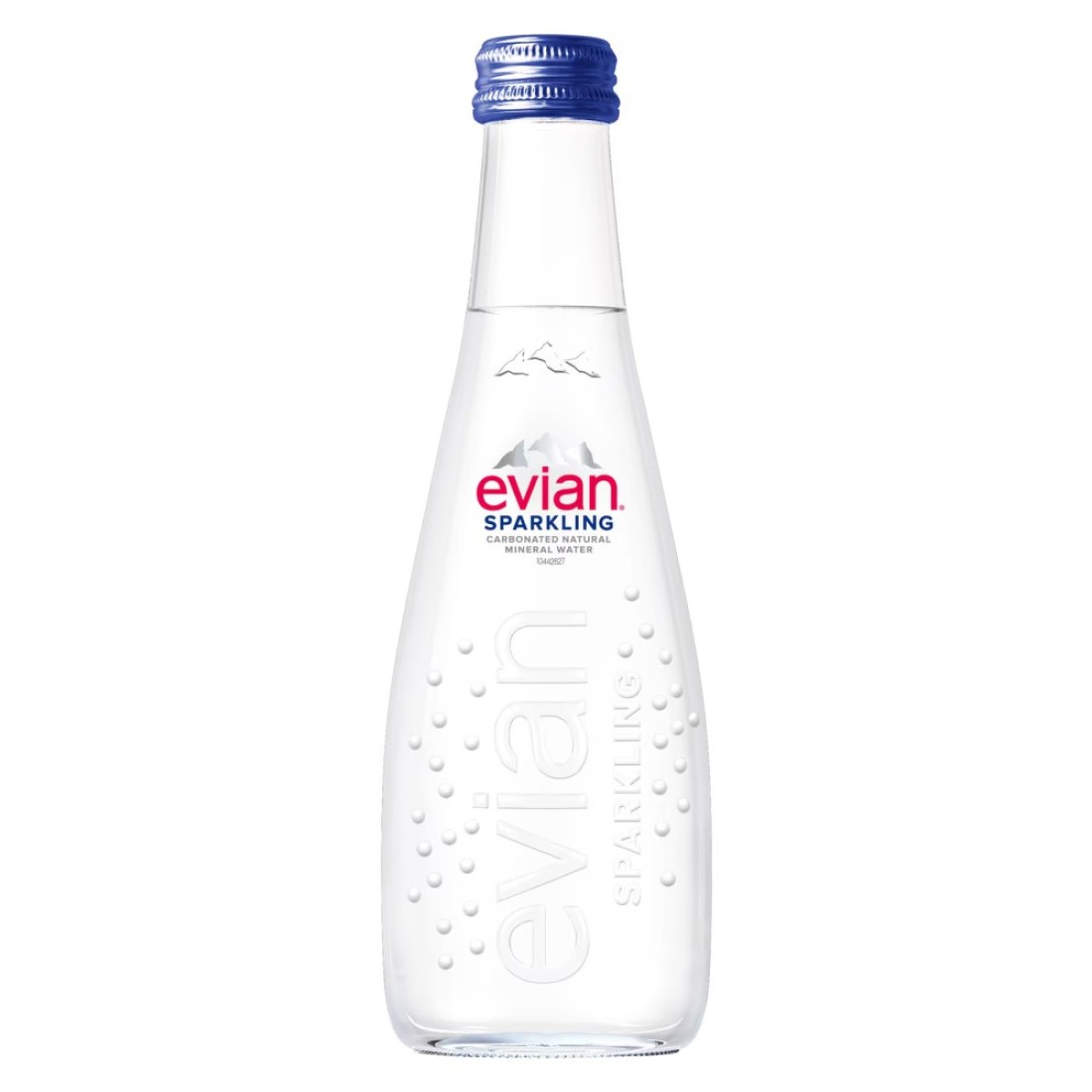evian Sparkling Natural Mineral Water 330ml