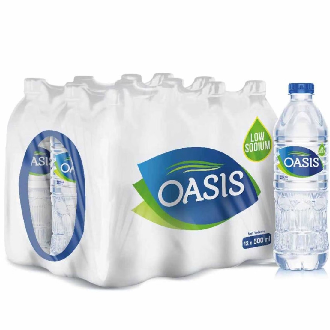 Oasis Low Soidum Drinking Water 500ml Pack of 12